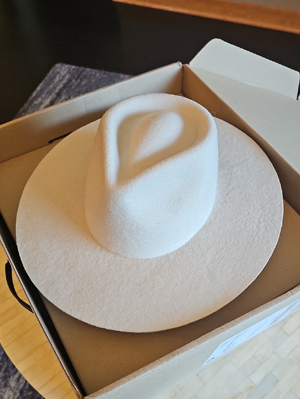 Women’s Patina Cream Felt Rancher Hat - Brand